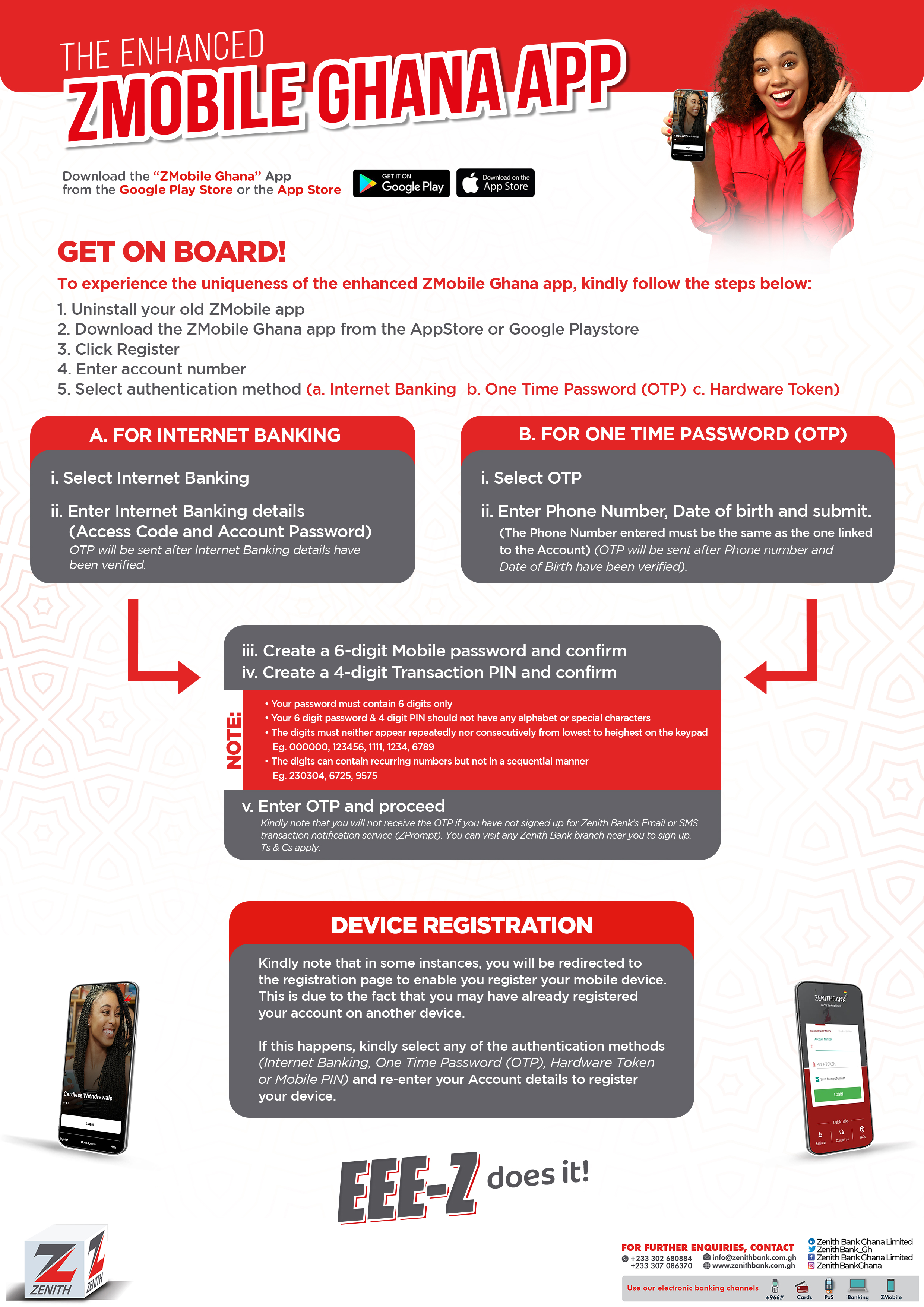 ZMOBILE ONBOARDING PROCEDURE Zenith Bank Ghana